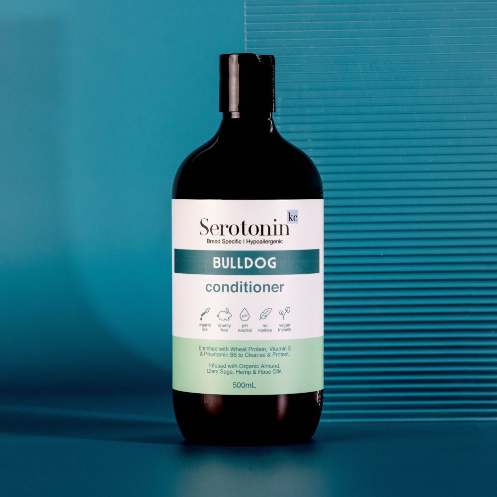 Hypoallergenic Bulldog Conditioner. The best conditioner for dogs with irritated skin folds