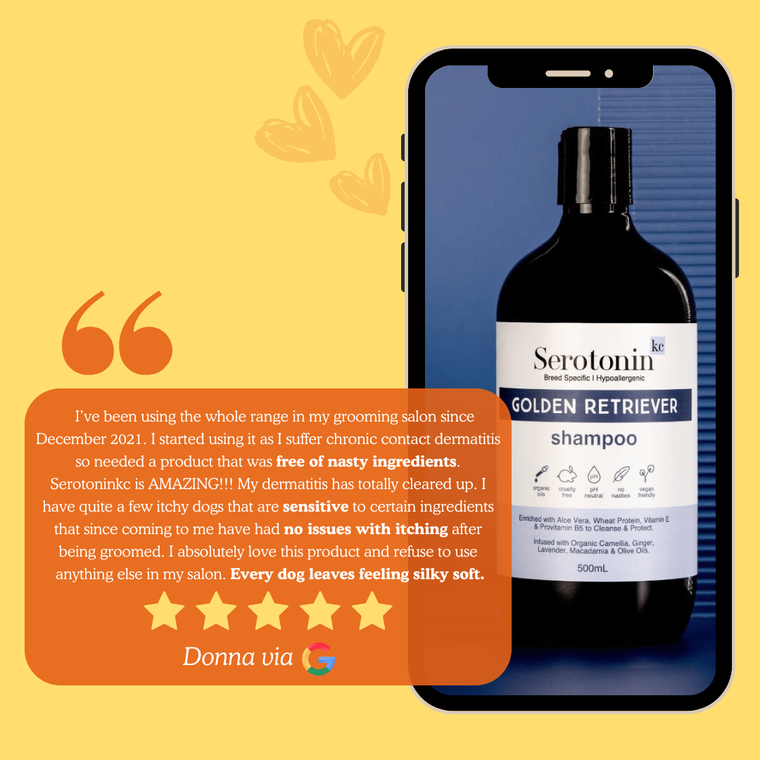 Serotoninkc Golden Retriever Shampoo Conditioner Bundle Customer Review