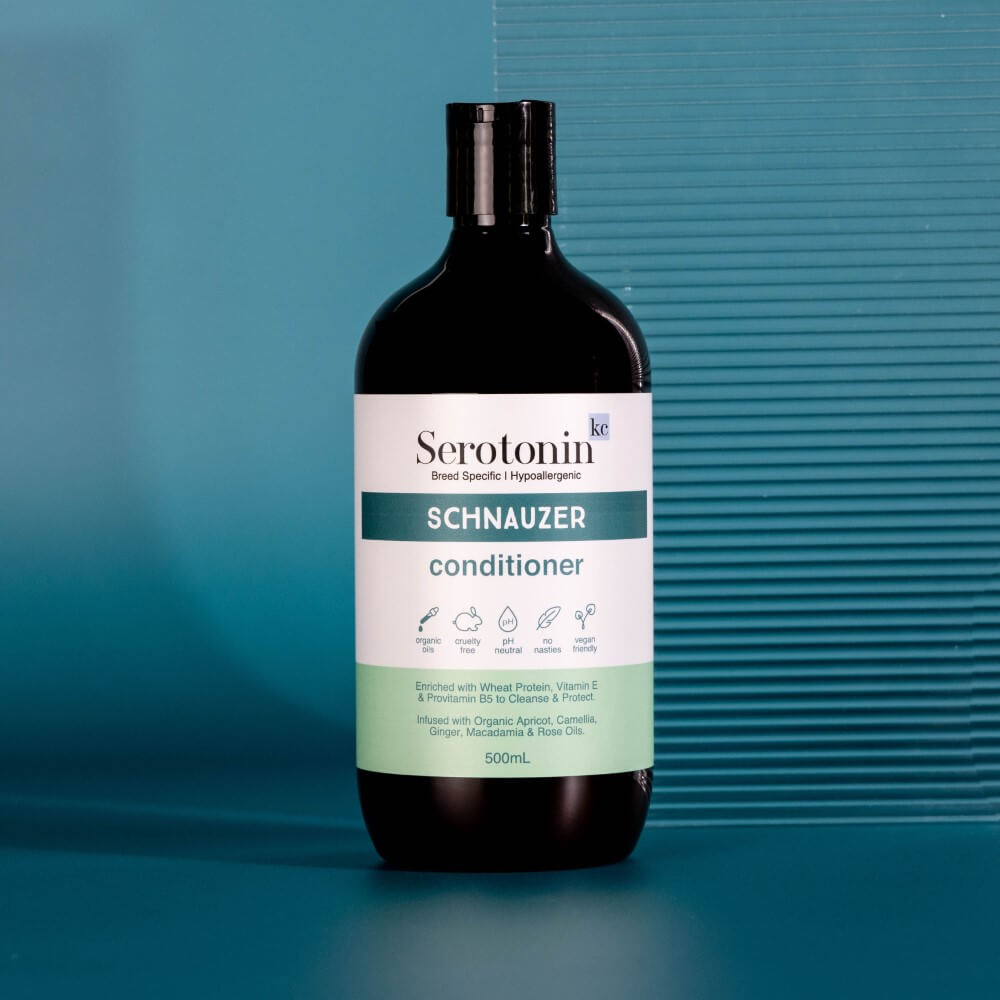 Hypoallergenic Schnauzer Conditioner. The best dog conditioner for Schnauzers rough coat