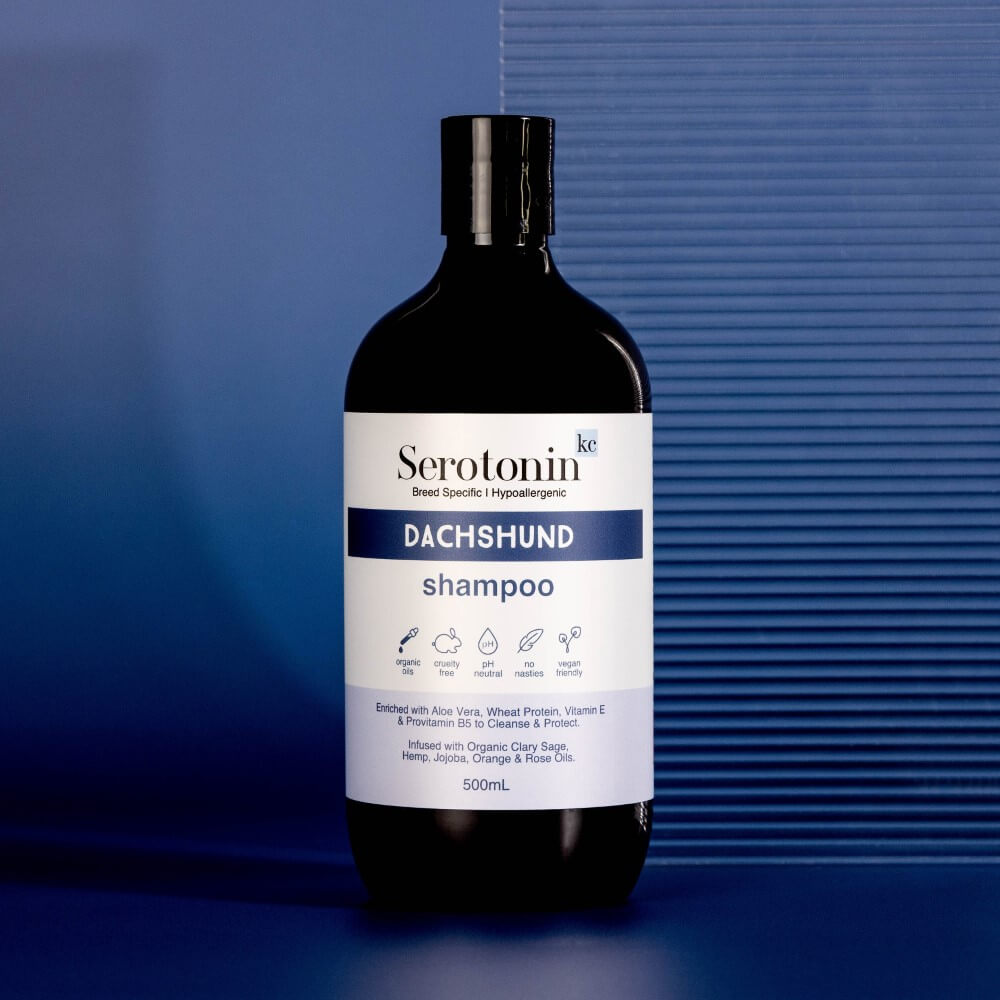 Hypoallergenic Dachshund Shampoo. The best dog shampoo for smooth coat dachshunds
