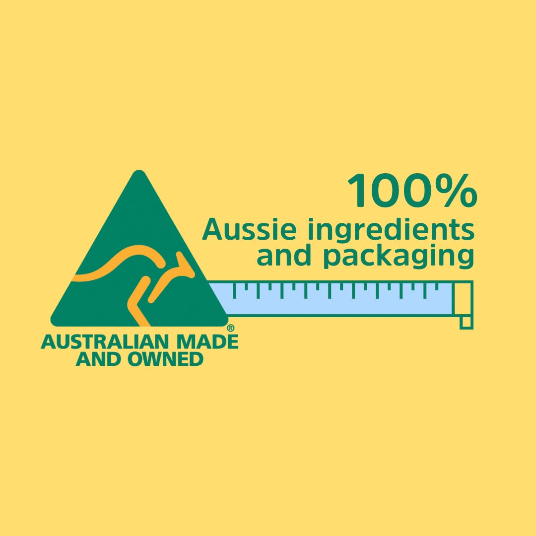 Australian made dog shampoo border collie double coat