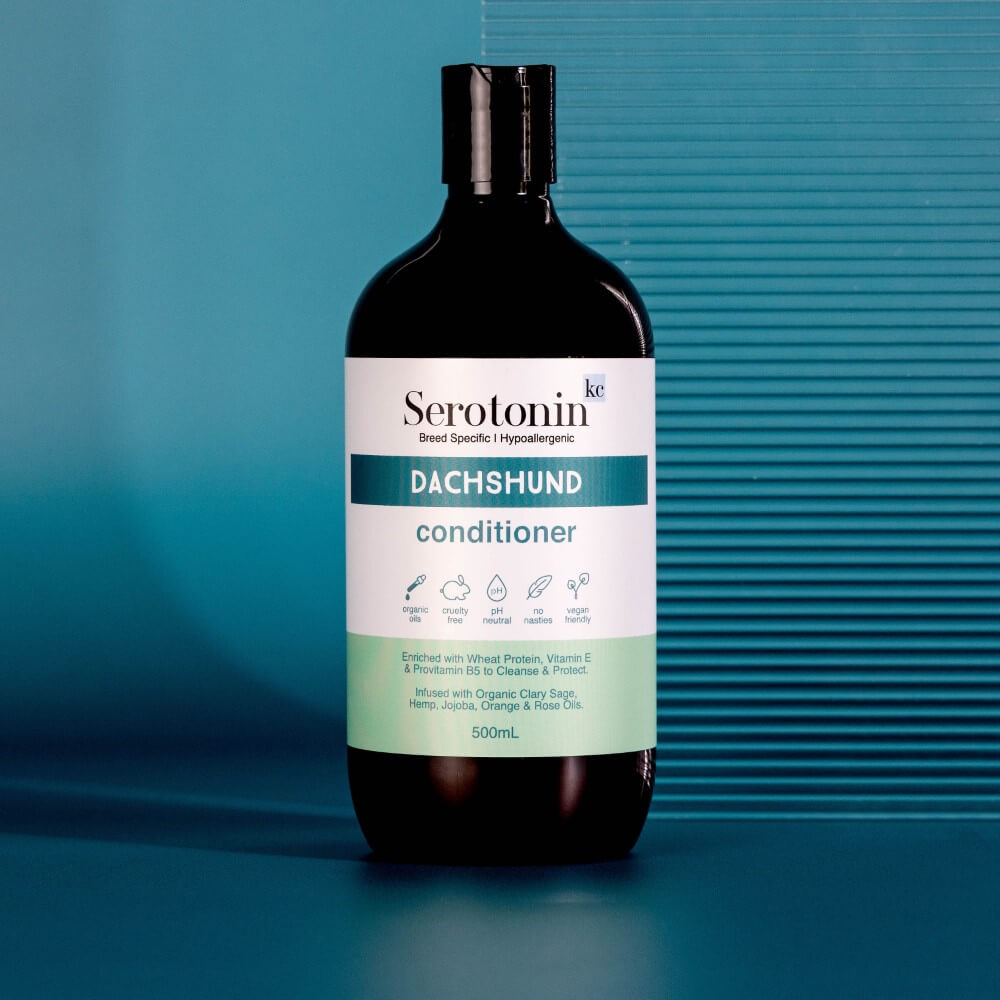 Hypoallergenic Dachshund Conditioner. the best conditioner for Dachshunds with sensitive skin