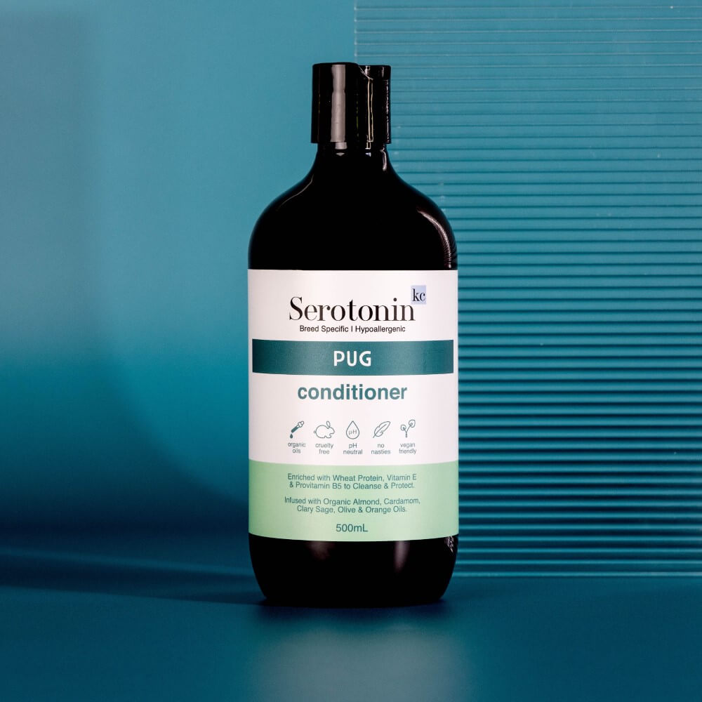 Hypoallergenic Pug Conditioner. The best conditioner for Pugs squishy face