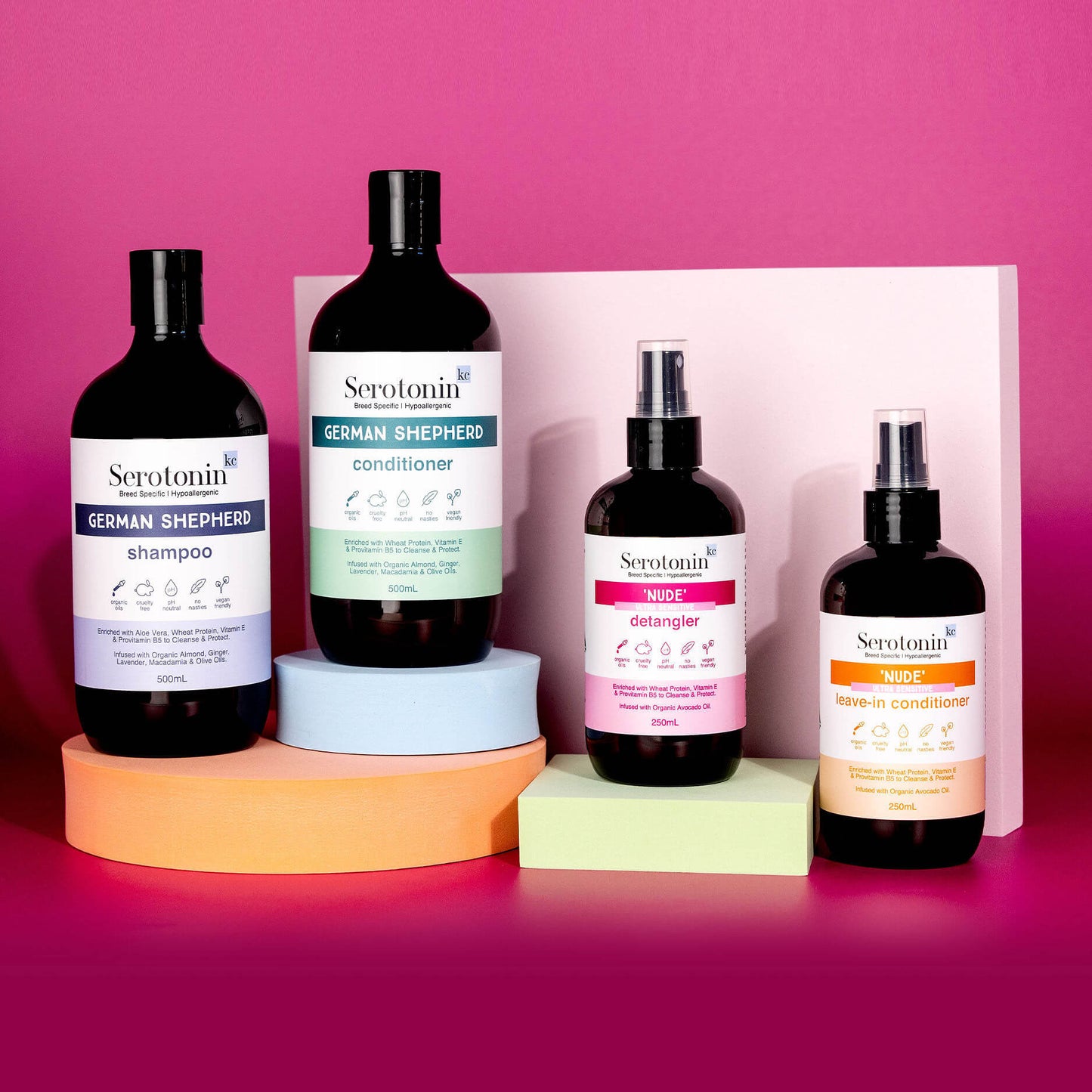 the best shampoo and conditioner for German Shepherds rough coat dandruff