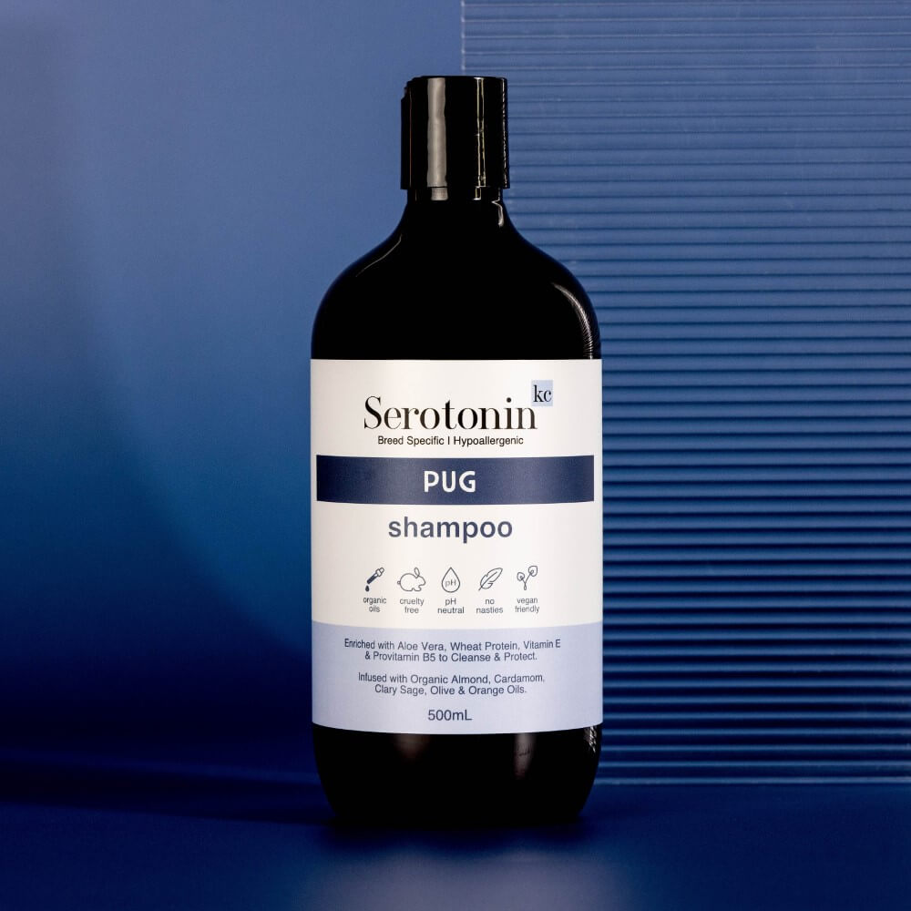 Hypoallergenic Pug Shampoo. The best shampoo for Pugs squishy face