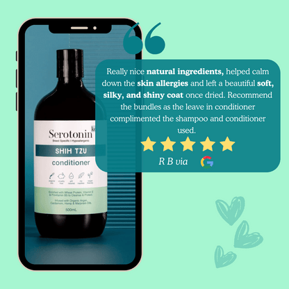 SerotoninKC Shih Tzu Shampoo Conditioner Product Review