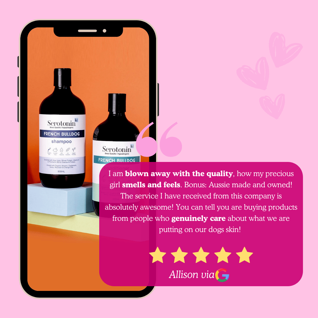 Serotoninkc French Bulldog Shampoo Conditioner Customer Review