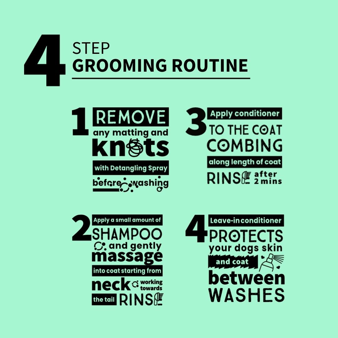 SerotoninKC Yorkshire Terrier Shampoo Conditioner Grooming Routine Icons